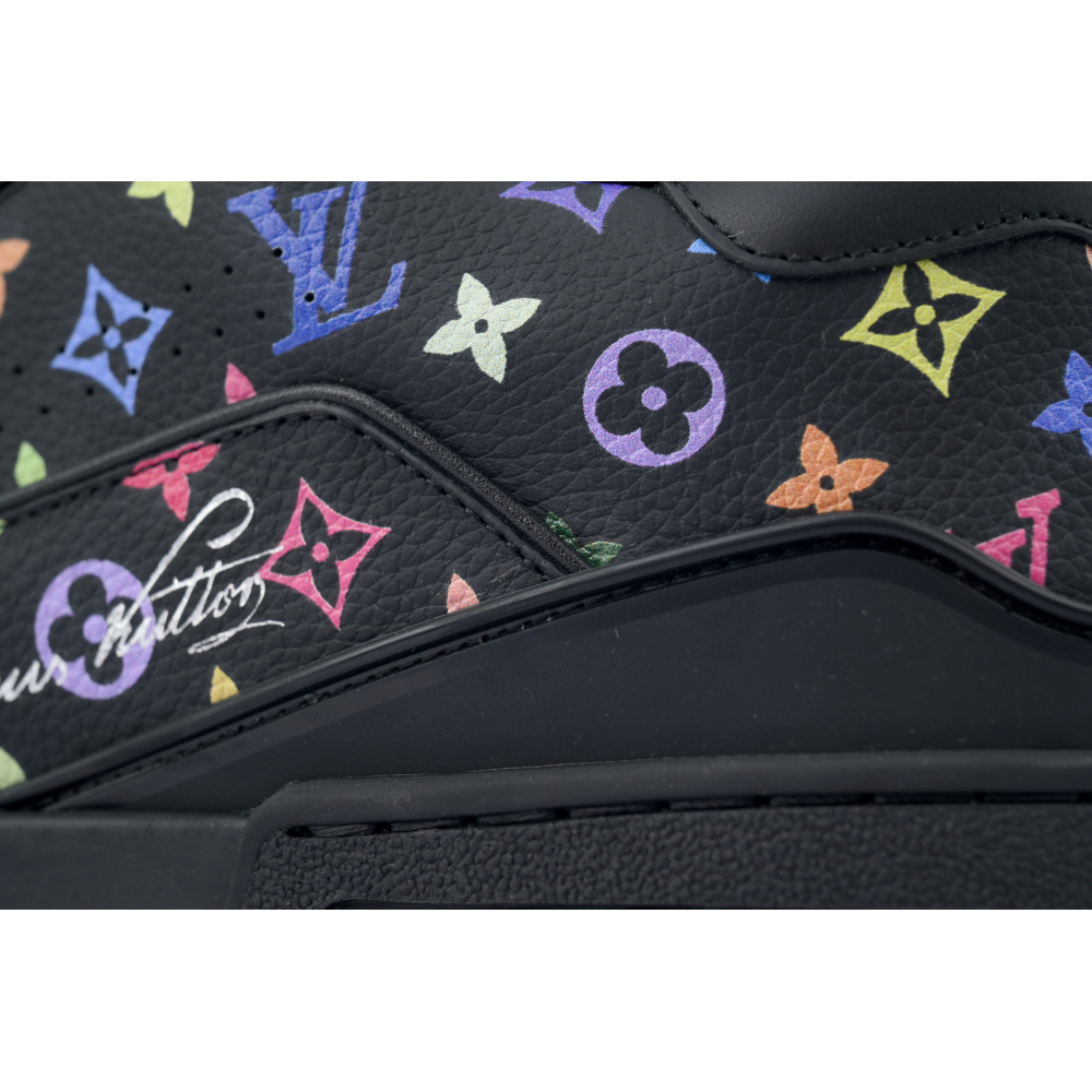 EM Sneakers Louis Vuitton Trainer × Murakami Takashi Black