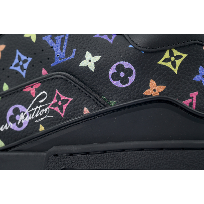 EM Sneakers Louis Vuitton Trainer × Murakami Takashi Black