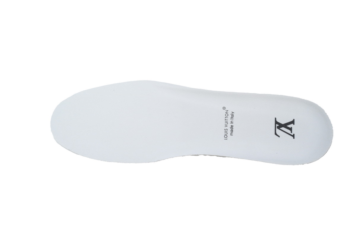 EM Sneakers Louis Vuitton Trainer White Rivets