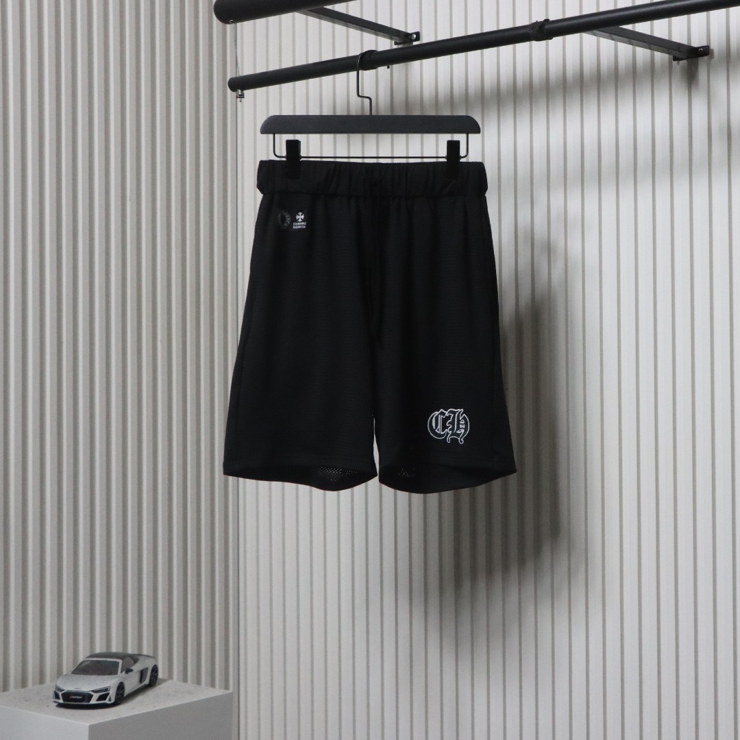 EM Sneakers Chrome Hearts Sanskrit Print Mesh Double Layer Hockey Jersey Sports Set