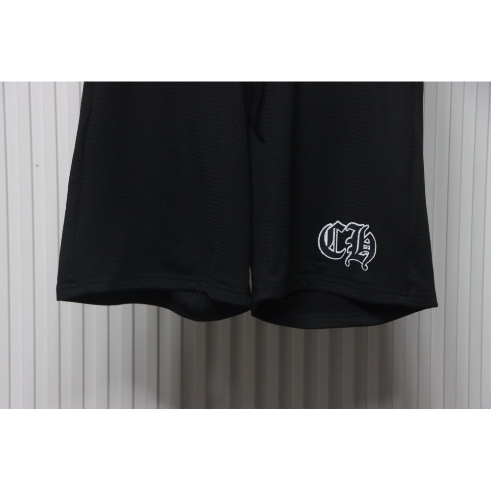 EM Sneakers Chrome Hearts Sanskrit Print Mesh Double Layer Hockey Jersey Sports Set
