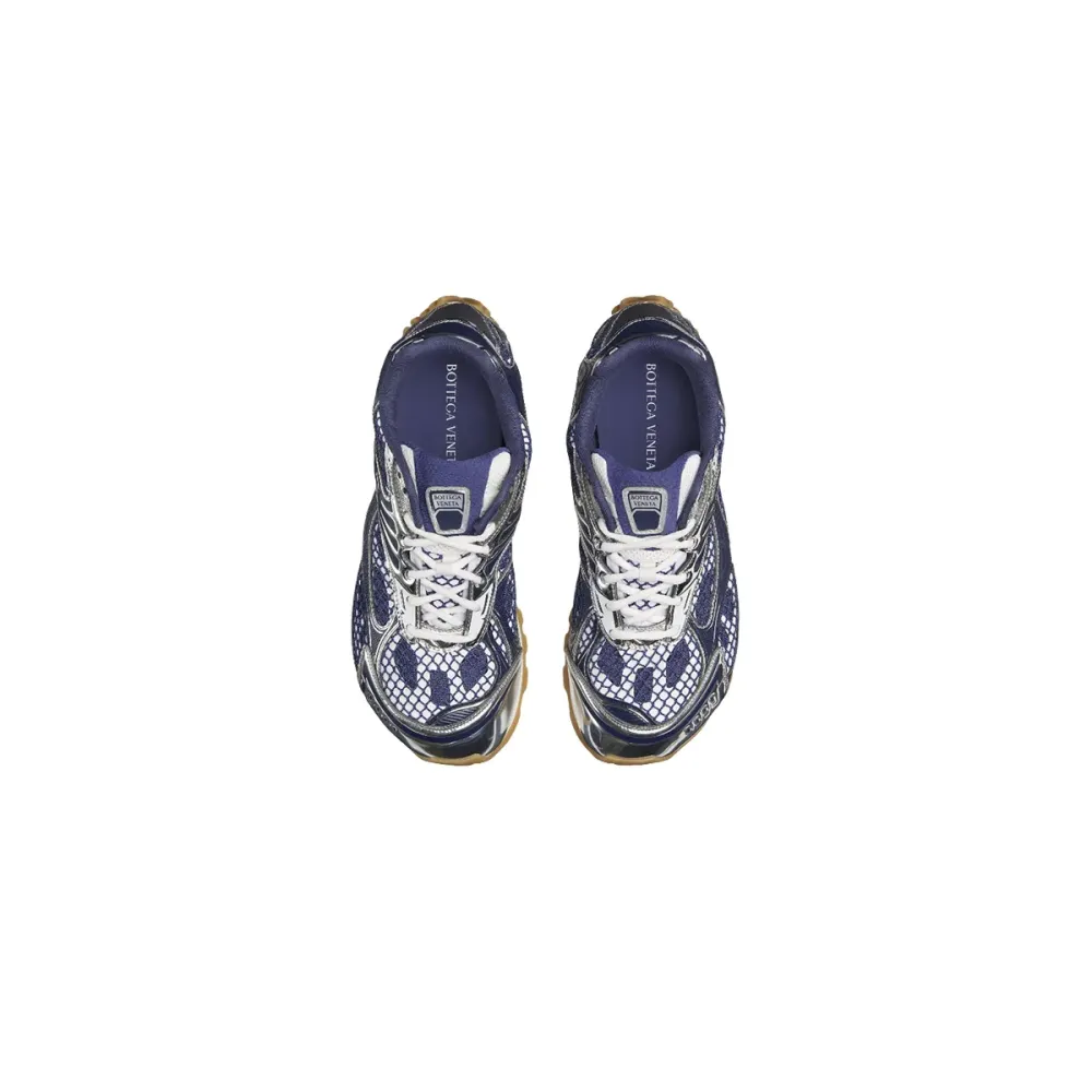 EM Sneakers Bottega Veneta Orbit Deep Blue Silver