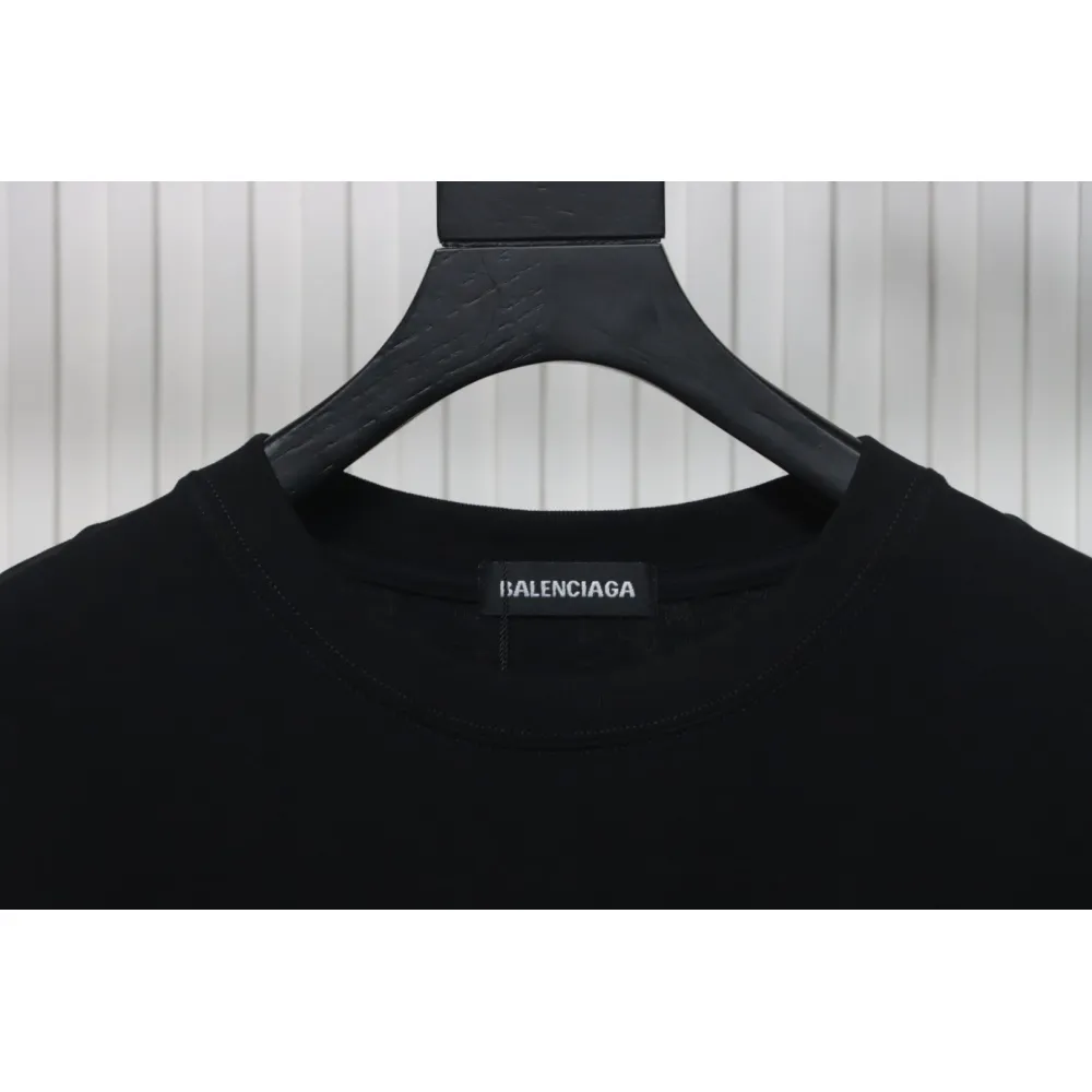 EM Sneakers Balenciaga BLCG Misplaced Letter Print T-shirt