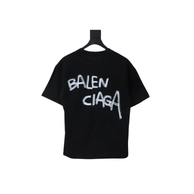 EM Sneakers Balenciaga BLCG Misplaced Letter Print T-shirt 02