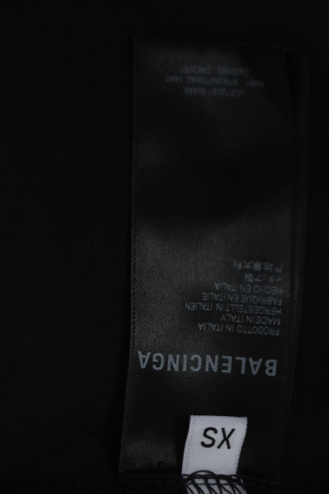 EM Sneakers Balenciaga 24ss Double B No Passing Print T-shirt Black