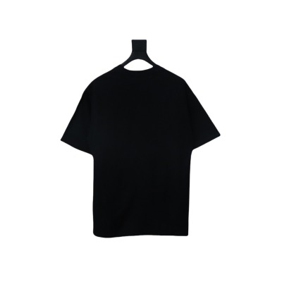 EM Sneakers Balenciaga 24ss Double B No Passing Print T-shirt Black 02