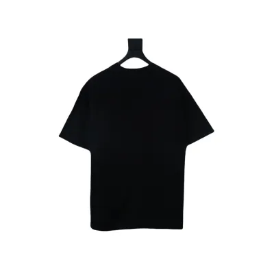 EM Sneakers Balenciaga 24ss Double B No Passing Print T-shirt Black 02