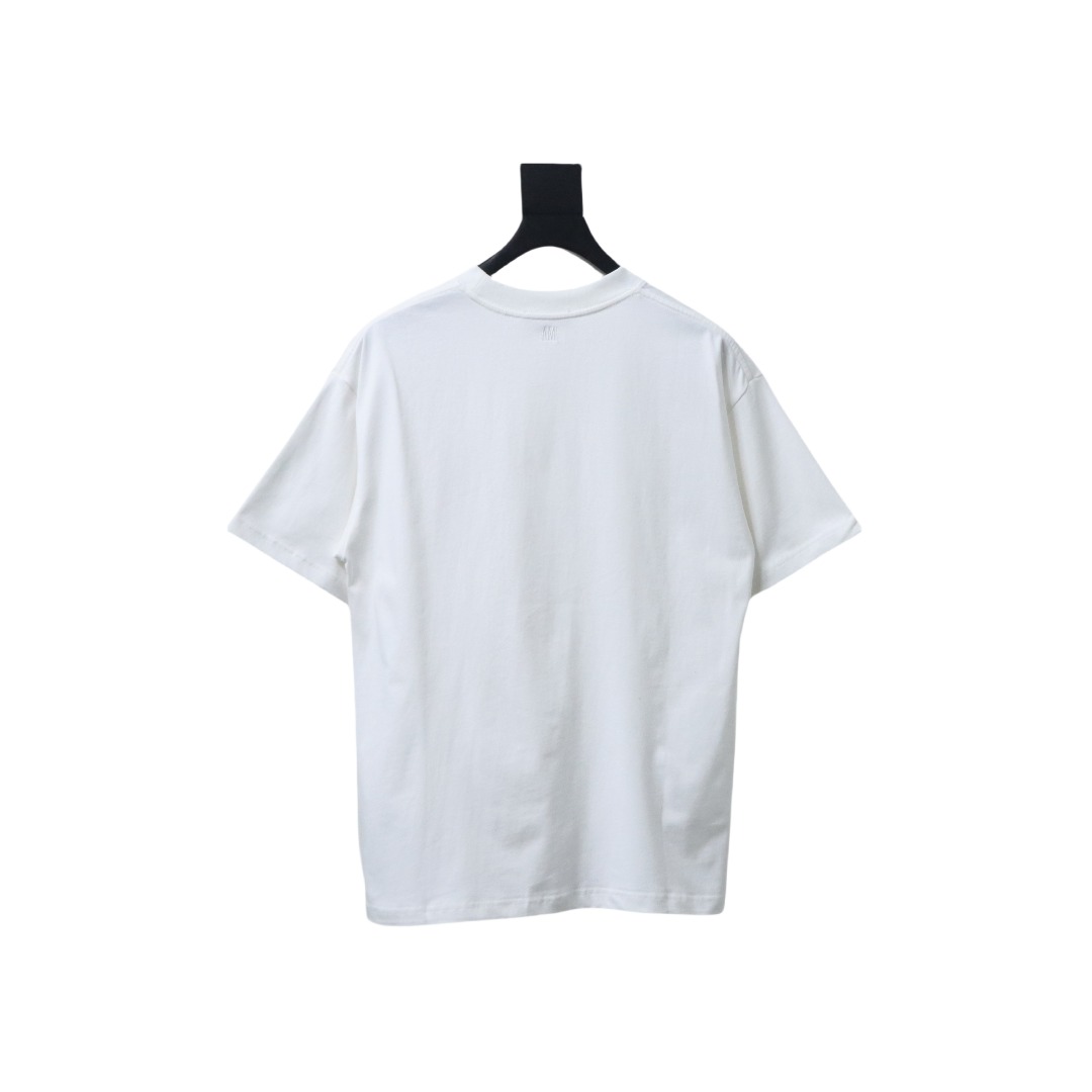 EM Sneakers Balenciaga 24ss Double B No Passing Print T-shirt White