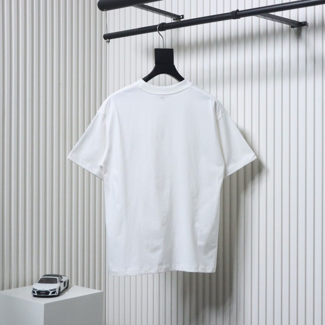 EM Sneakers Balenciaga 24ss Double B No Passing Print T-shirt White