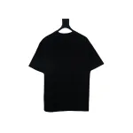 EM Sneakers Balenciaga 24ss Sanskrit Letters 3D Print T-shirt Black