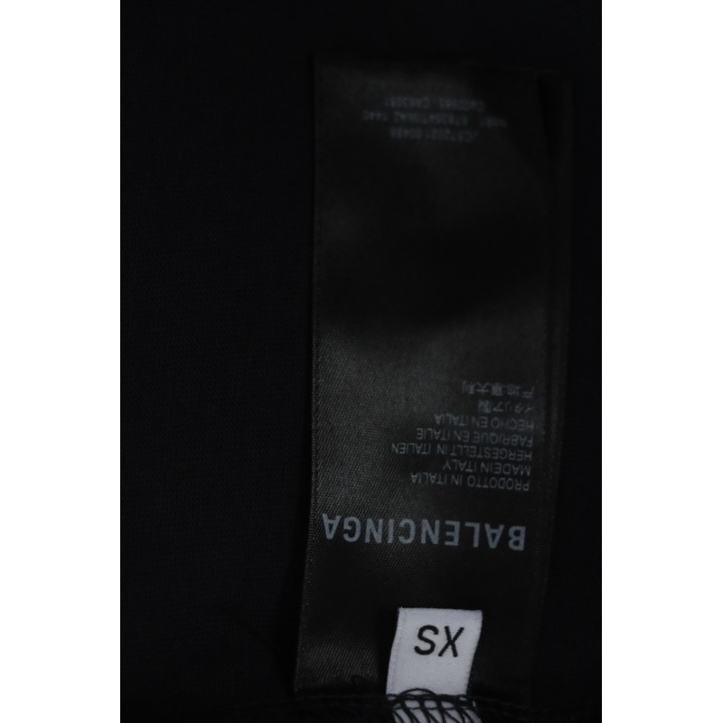 EM Sneakers Balenciaga 24ss Sanskrit Letters 3D Print T-shirt Black