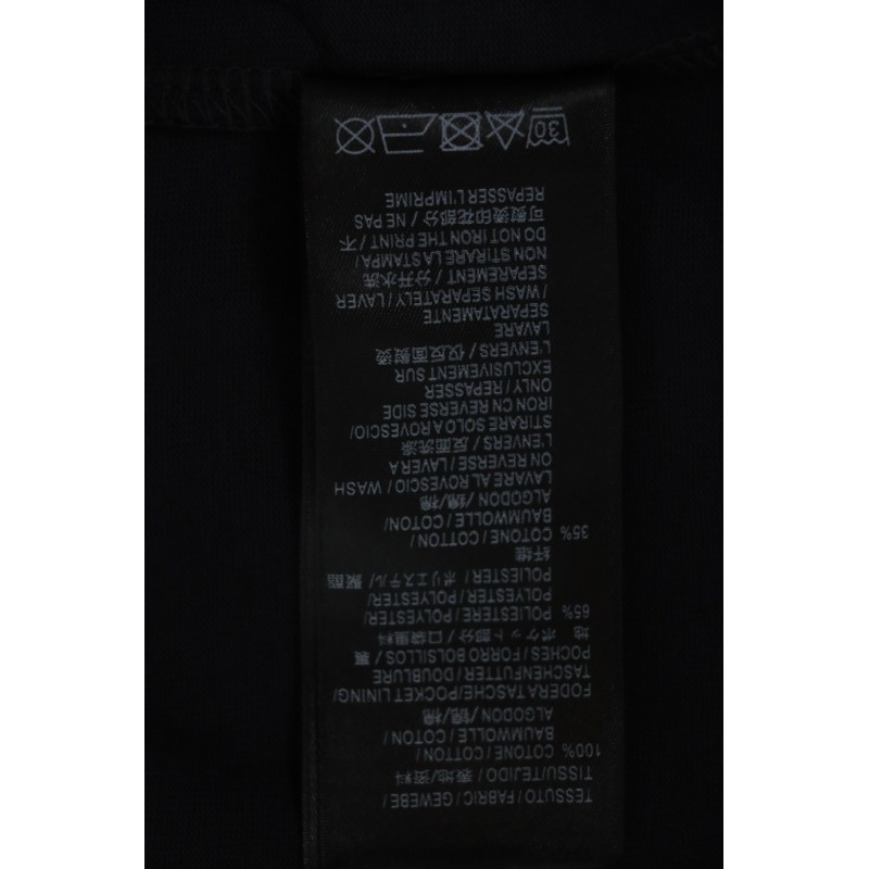 EM Sneakers Balenciaga 24ss Sanskrit Letters 3D Print T-shirt Black