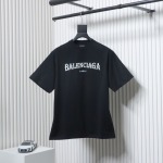 EM Sneakers Balenciaga 24ss Sanskrit Letters 3D Print T-shirt Black