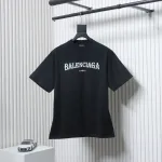 EM Sneakers Balenciaga 24ss Sanskrit Letters 3D Print T-shirt Black