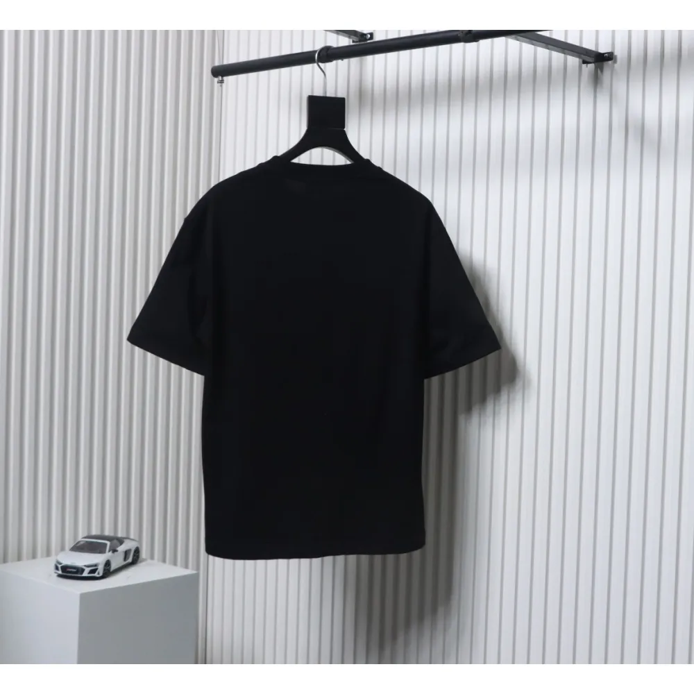 EM Sneakers Balenciaga 25ss 3M Printed Lettero Logo T-shirt Black