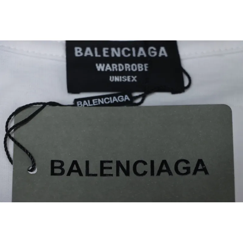 EM Sneakers Balenciaga 25ss 3M Printed Lettero Logo T-shirt Black