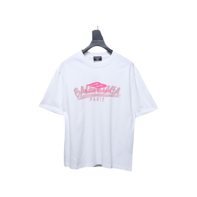 EM Sneakers Balenciaga 25ss 3M Printed Lettero Logo T-shirt White 01
