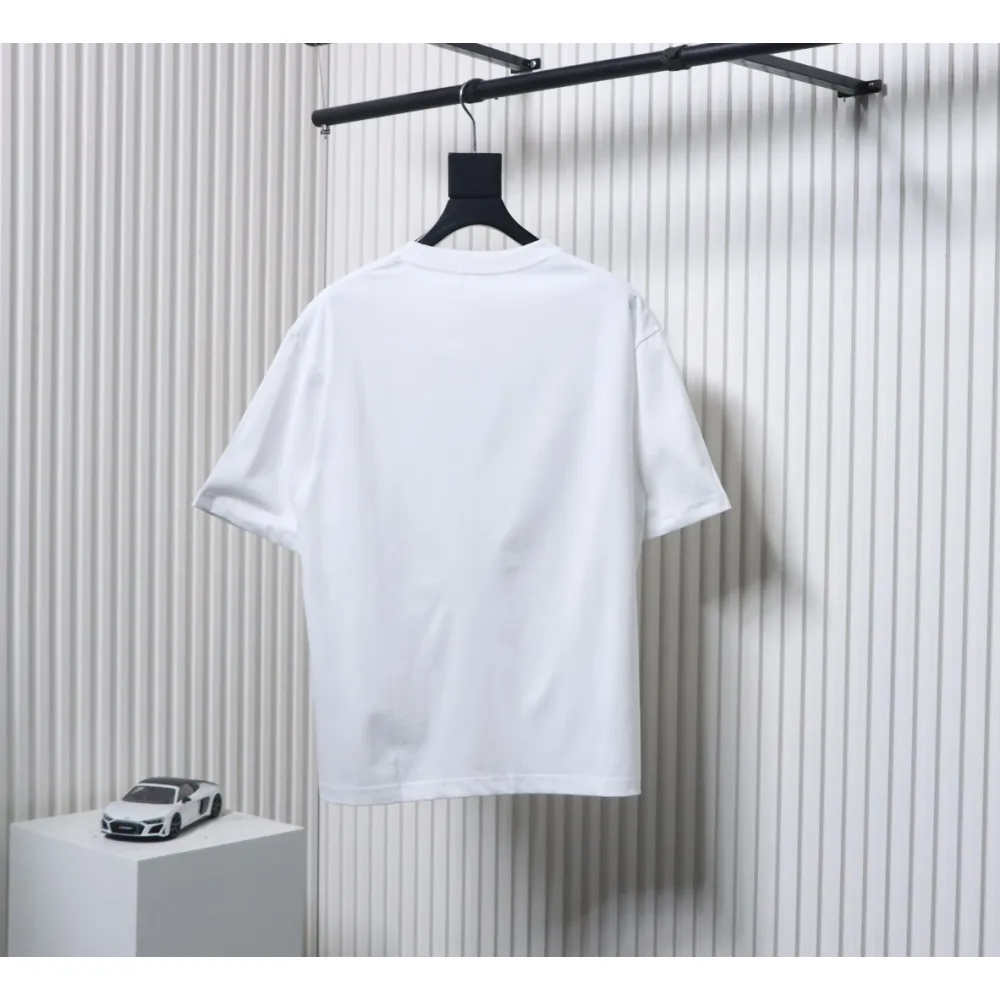 EM Sneakers Balenciaga 25ss 3M Printed Lettero Logo T-shirt White