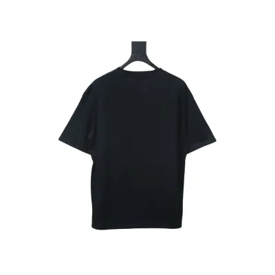 EM Sneakers Balenciaga 25SS Collar Lettering T-shirt Black 02