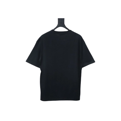 EM Sneakers Balenciaga 25SS Collar Lettering T-shirt Black 02