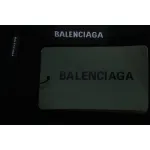 EM Sneakers Balenciaga 25SS Collar Lettering T-shirt Black