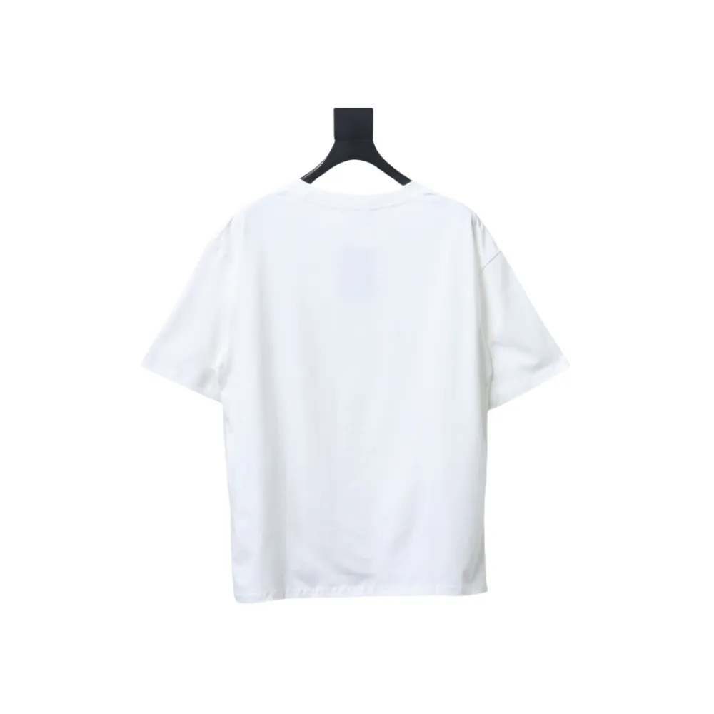 EM Sneakers Balenciaga 25SS Collar Lettering T-shirt White