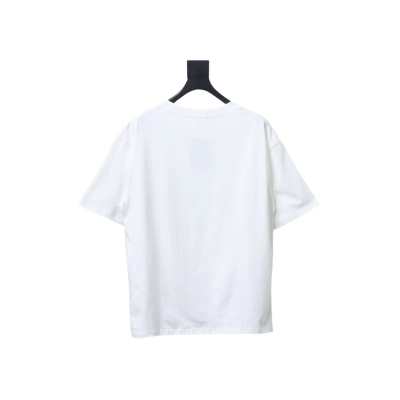 EM Sneakers Balenciaga 25SS Collar Lettering T-shirt White 02