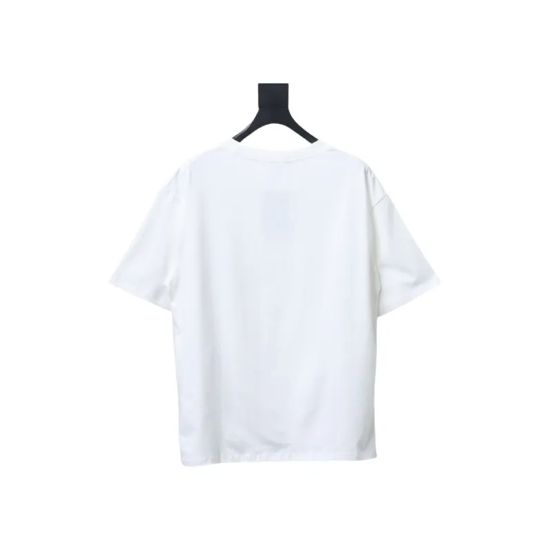 EM Sneakers Balenciaga 25SS Collar Lettering T-shirt White