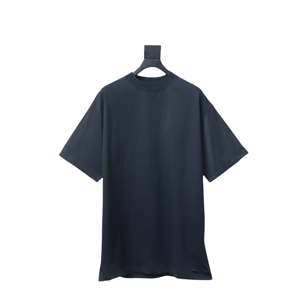 EM Sneakers Balenciaga 25ss Red Tape Print T-shirt Black