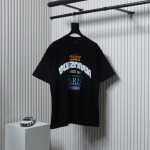 EM Sneakers Balenciaga Letter Print Crew Neck T-Shirt Black