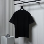 EM Sneakers Balenciaga Letter Print Crew Neck T-Shirt Black