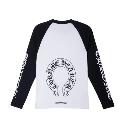 EM Sneakers Chrome Hearts Horseshoe Sanskrit Colorblock Long Sleeve 02