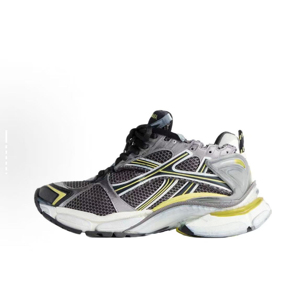 EM Sneakers Balenciaga Runner Grey Yellow