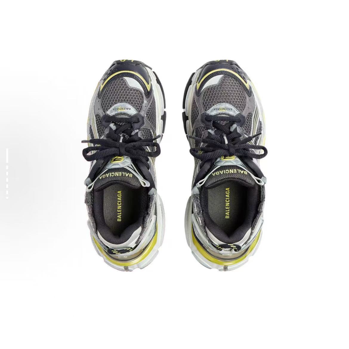 EM Sneakers Balenciaga Runner Grey Yellow