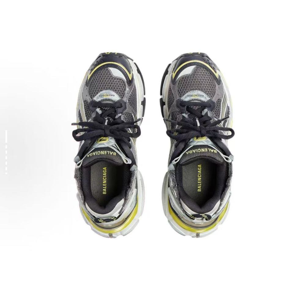 EM Sneakers Balenciaga Runner Grey Yellow