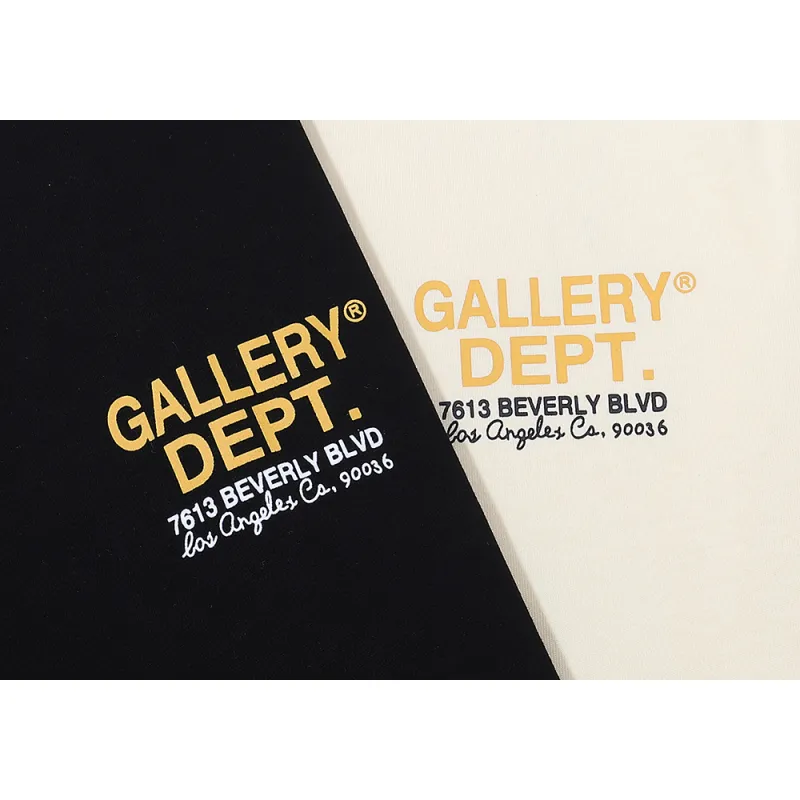 EM Sneakers Gallery Dept T-Shirt 6022 Black/Yellow