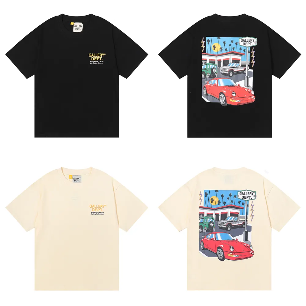 EM Sneakers Gallery Dept T-Shirt 6022 Black/Yellow