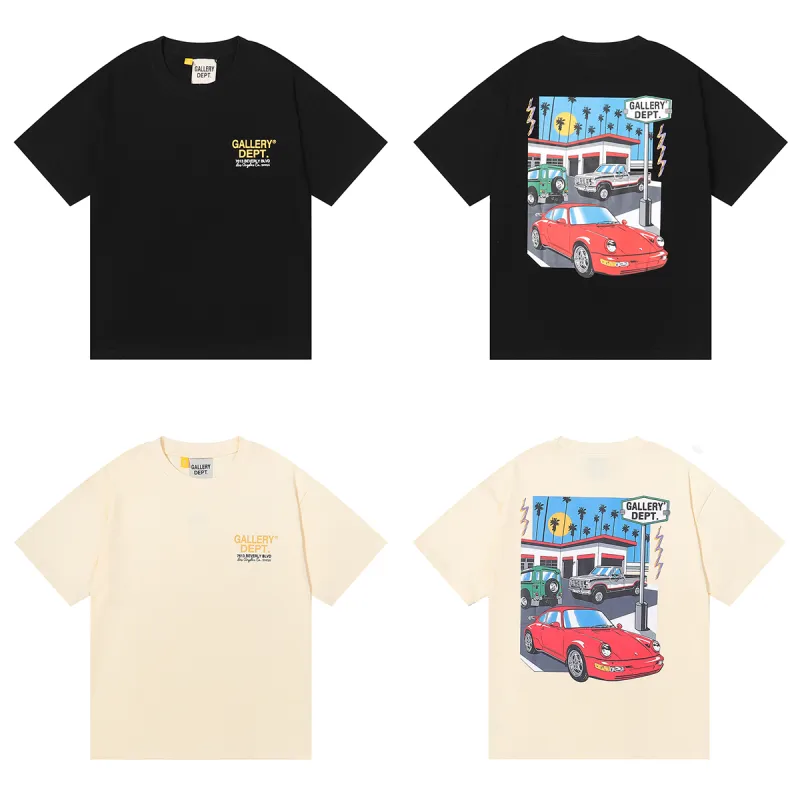 EM Sneakers Gallery Dept T-Shirt 6022 Black/Yellow