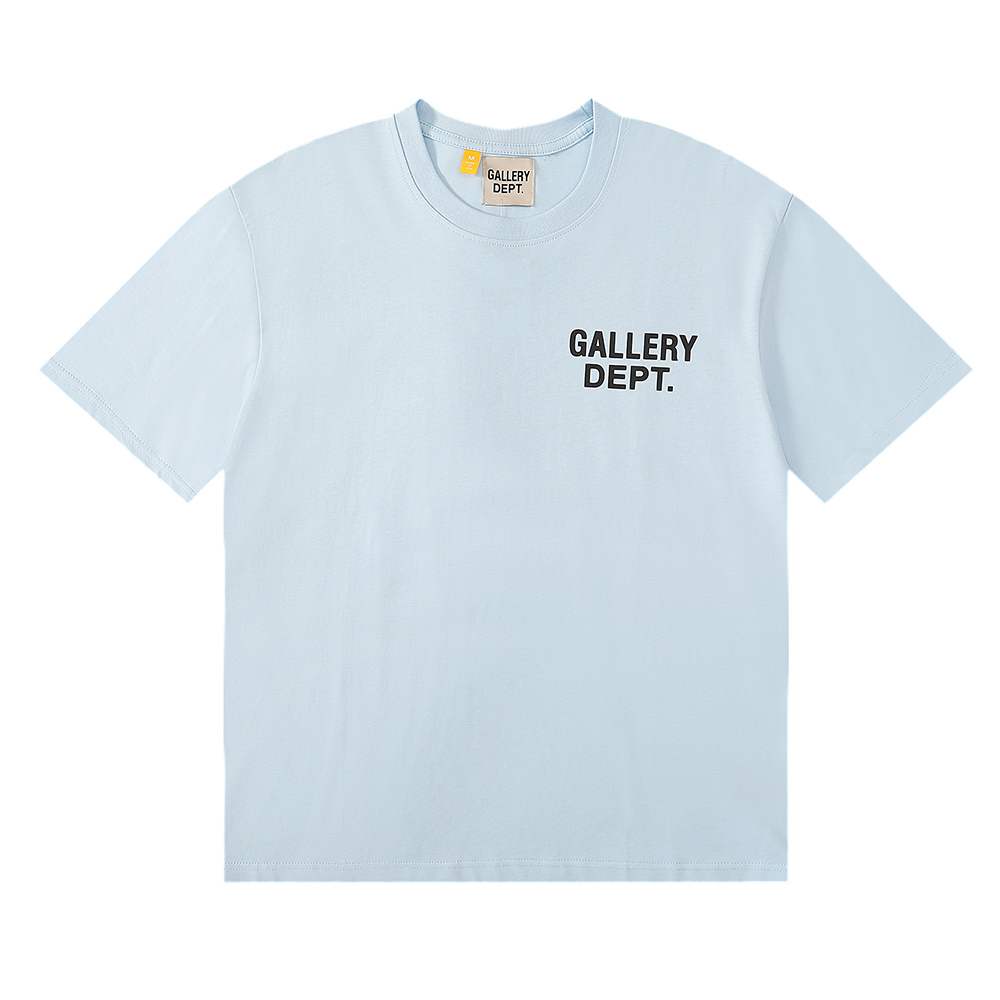 EM Sneakers Gallery Dept T-Shirt 6031 Yellow/Light Blue