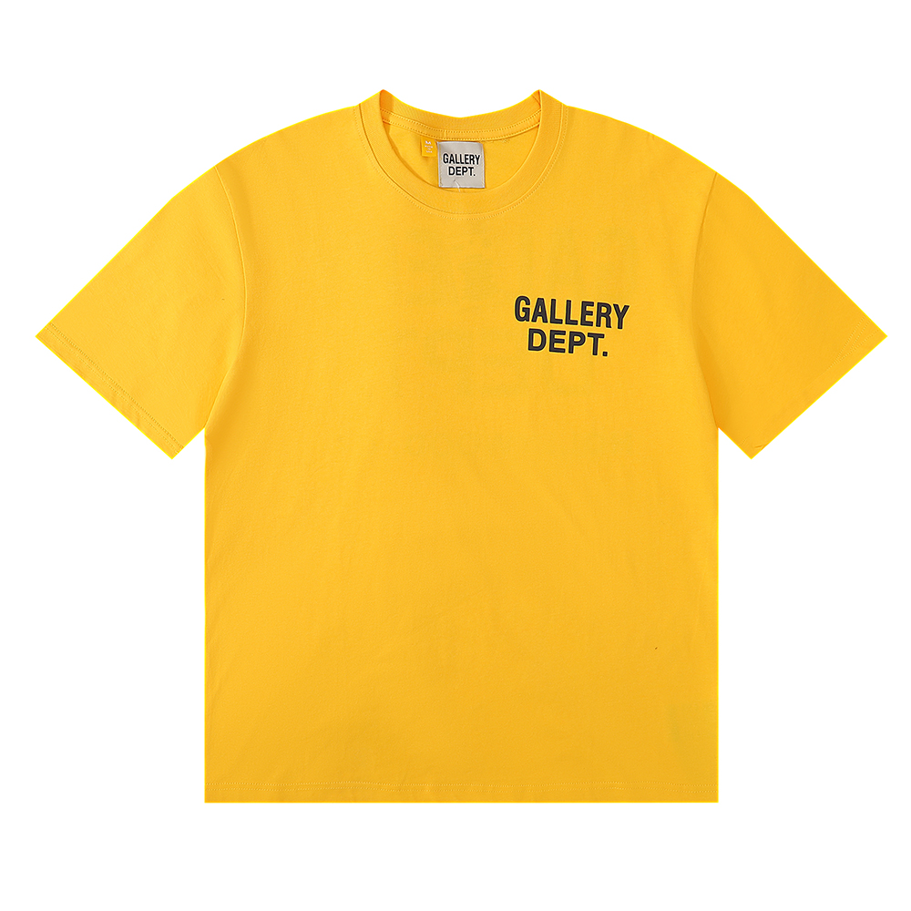 EM Sneakers Gallery Dept T-Shirt 6031 Yellow/Light Blue