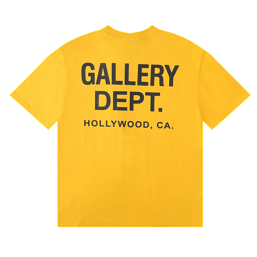 EM Sneakers Gallery Dept T-Shirt 6031 Yellow/Light Blue