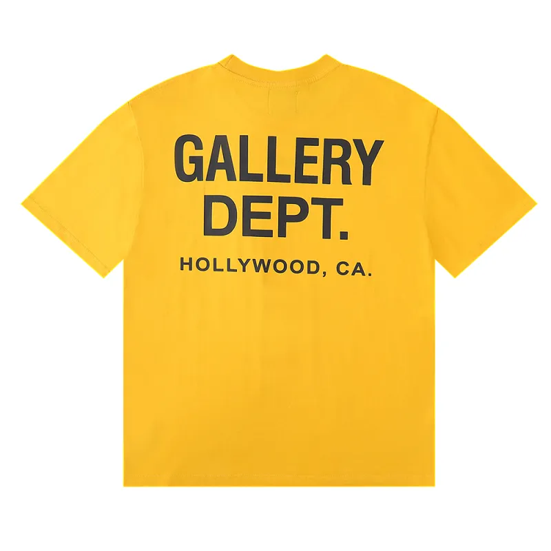 EM Sneakers Gallery Dept T-Shirt 6031 Yellow/Light Blue