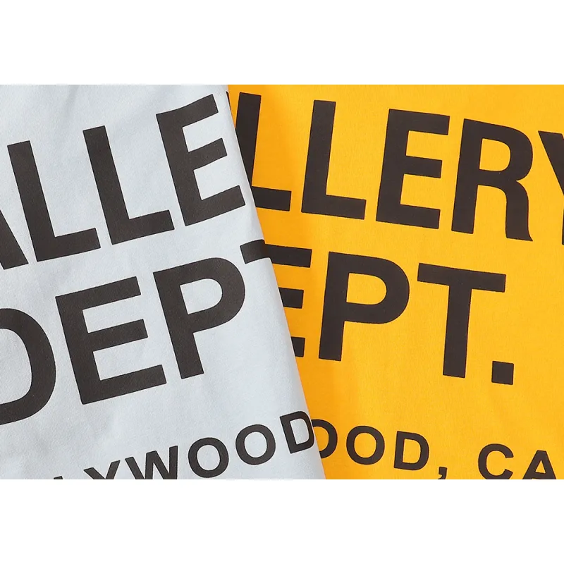 EM Sneakers Gallery Dept T-Shirt 6031 Yellow/Light Blue
