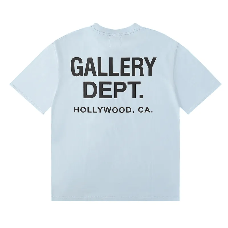 EM Sneakers Gallery Dept T-Shirt 6031 Yellow/Light Blue