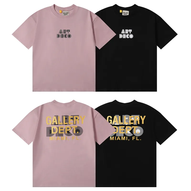 EM Sneakers Gallery Dept T-Shirt 6052 Black/Pink