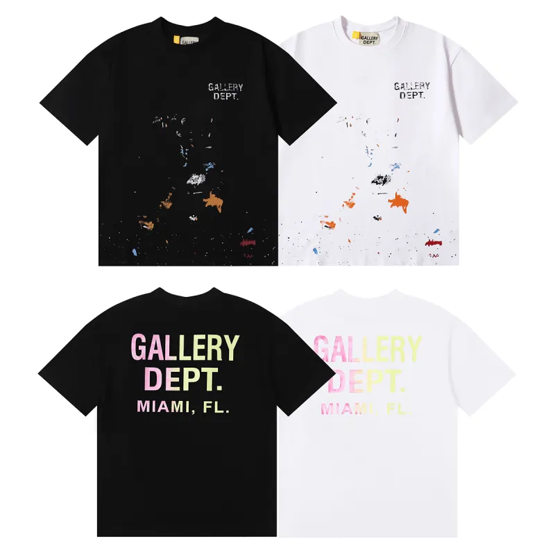 EM Sneakers Gallery Dept T-Shirt 6053 Black/White