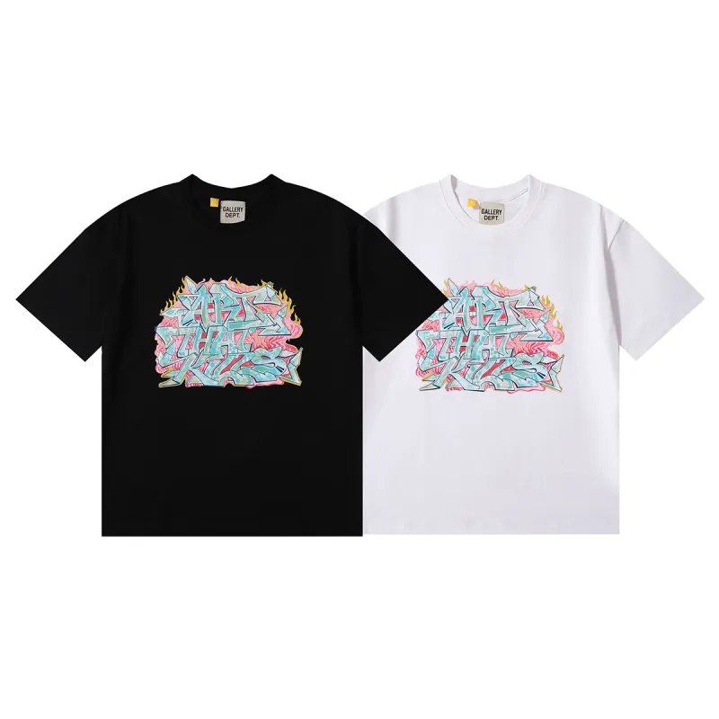 EM Sneakers Gallery Dept T-Shirt 6055 Black/White