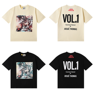 EM Sneakers Gallery Dept T-Shirt 6056 Black/Apricot 02