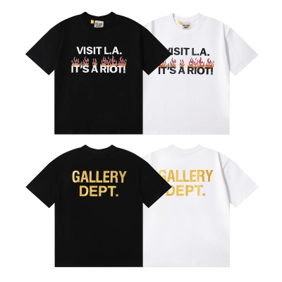 EM Sneakers Gallery Dept T-Shirt 6057 Black/White 01