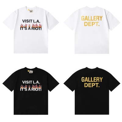 EM Sneakers Gallery Dept T-Shirt 6057 Black/White 02